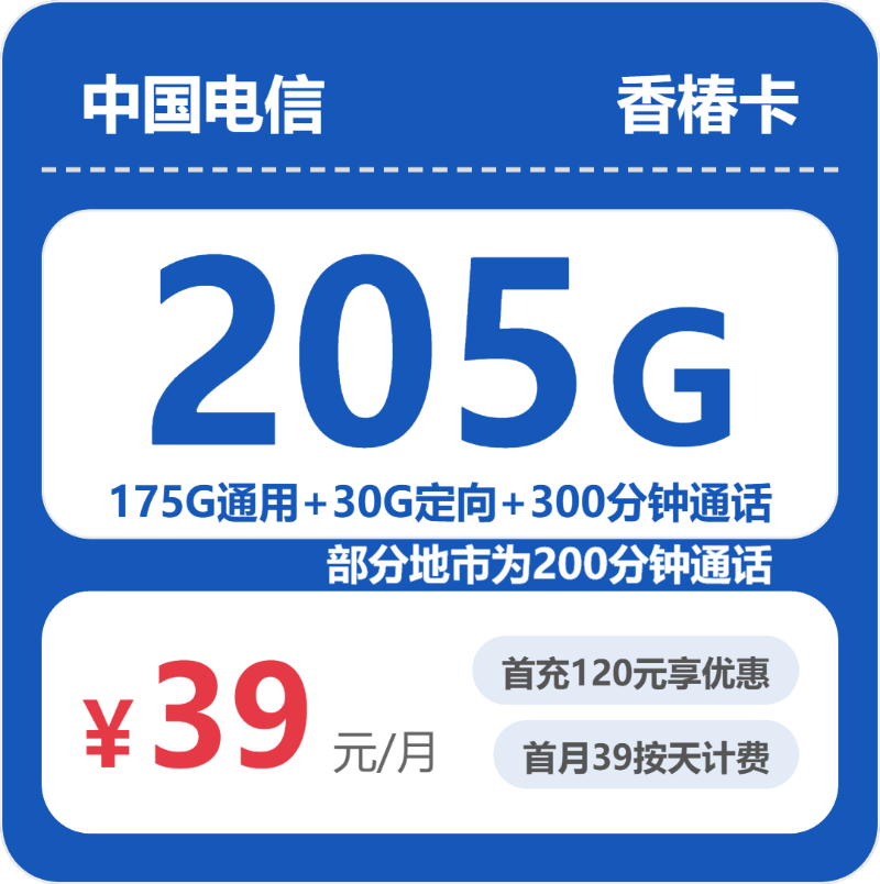 电信省内香椿卡